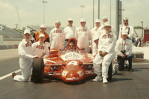 Team photo after 2nd place finish at Richmond International Speedway, 1995.